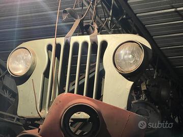 Paraurti Jeep CJ5/CJ7 frontale (Griglia) orio