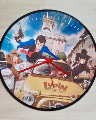 Orologio omaggio a Lupin III 