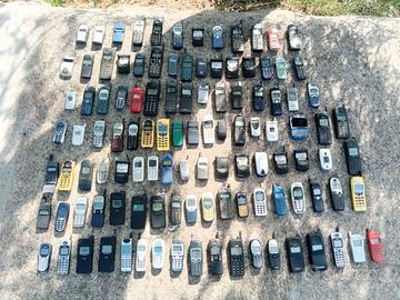 Collezione Stock Telefono Vintage Cellulare