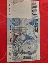 banconota da 10000lire Volta 