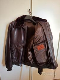 Giacca aviator pelle
