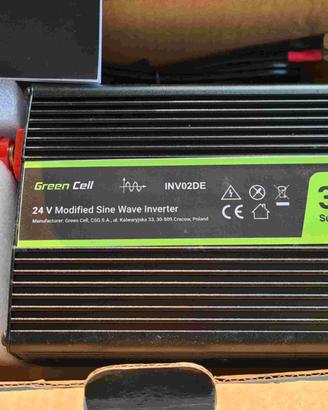 INVERTER DC24V AC230V GREEN CELL
