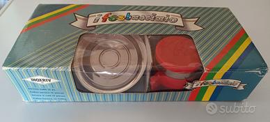 i festacciaio inoxriv servizio caffè 12 pezzi nuov