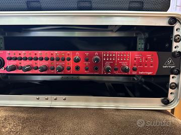 Scheda audio Behringer FCA1616+ case Proel