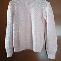 maglione rosa confetto vintage