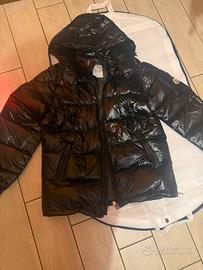 Piumino Moncler Maya Nero Lucido