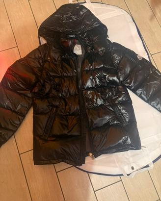 Piumino Moncler Maya Nero Lucido