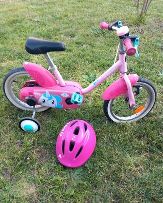 Bicicletta bambina 14" con rotelle