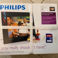 Cornice digitale 7" Philips SPF2017 e memory card