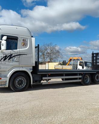 Camion Scania R500 Carrellone Rampe