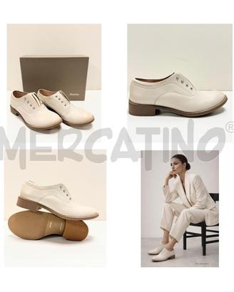 SCARPE D 1/2T SABBIA CON BORCHIE 37 NUOVE