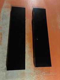 Coppia Mensole IKEA LACK Nere (110 cm)