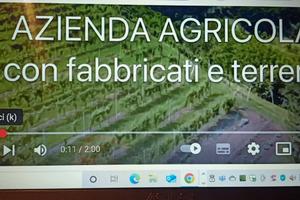 Tenuta agricola con terreni e fabbricati