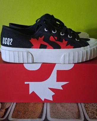 scarpe superga dsquared2  edizione limitata 