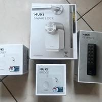 Combo Nuki Smart Lock Pro +Bridge+Opener+ Keypad3