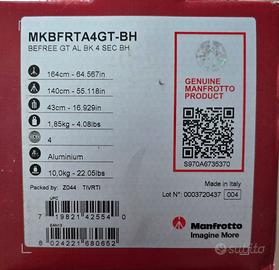 Manfrotto MKBFRTA4GT-BH treppiede per fotocamere