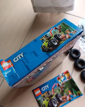 Lego city trattore della forestale