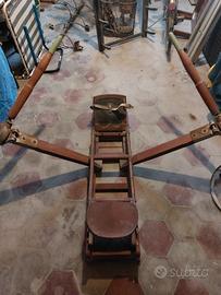 Vogatore in legno anni 40