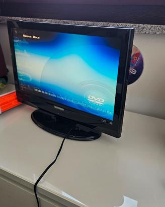 TV Telefunken 19" con DVD integrato