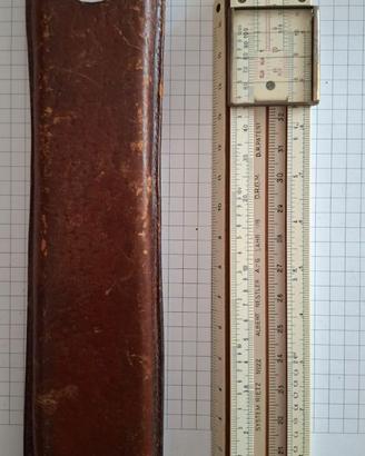 Regolo calcolatore Albert Nestler tipo Rietz n. 22