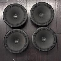 4 woofer pride audio  e 4 tweeter ipnosis