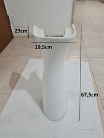 COLONNA LAVABO LAVANDINO A TERRA, CERAMICHE DOLOMI