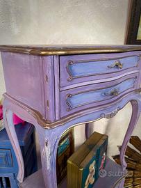 Coppia comodini shabby