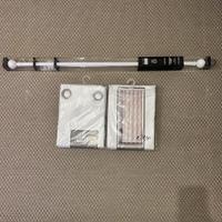 Set tende per camera da letto con bastone NUOVE