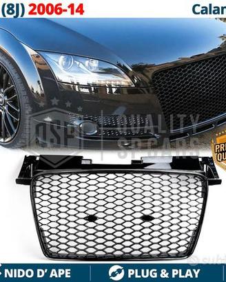 GRIGLIA Anteriore per Audi TT 8J NIDO D'APE Nero L