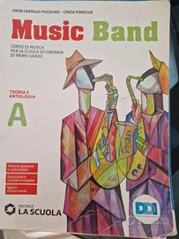 libro per scuola media titolo: Music Band