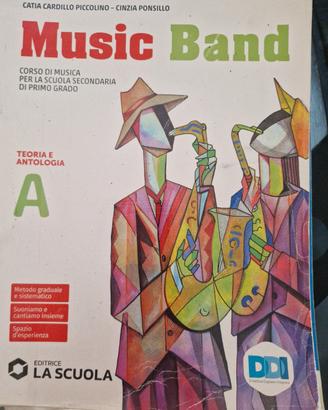 libro per scuola media titolo: Music Band