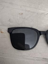 Clip nera polarizzata occhiali da vista sole Enox