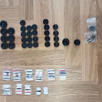 Set bottoni e kit cucito merceria
