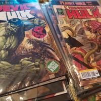 Lotto fumetti Devil & Hulk 126-181 + 9, 10 e 150 v