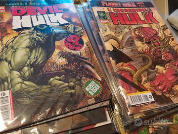 Lotto fumetti Devil & Hulk 126-181 + 9, 10 e 150 v