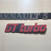 Stemma fregio Renault 5 gt turbo
