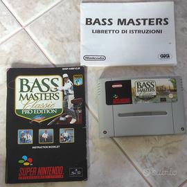 Bass masters classic pro edition super Nintendo sn