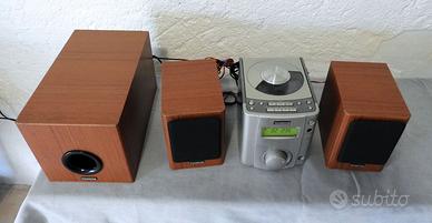 Elegante mini Hi-Fi Thomson con Bluetooth 5.2.