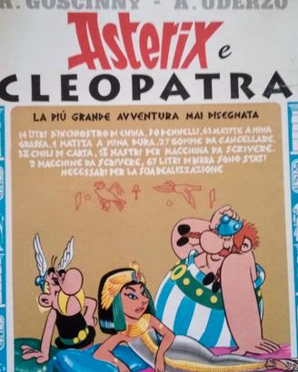 Libro a fumetti Asterix e Cleopatra