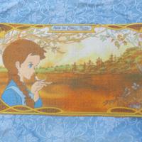 Tappeto vintage Anna dai Capelli Rossi anni '70