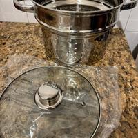 scolapasta con coperchio nuovo