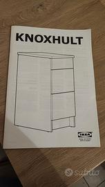 KNOXHULT mobile base con cassetti, bianco, 40 cm - IKEA Italia