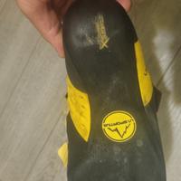 scarpette arrampicata la sportiva usate 3 volte
