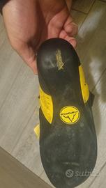 scarpette arrampicata la sportiva usate 3 volte