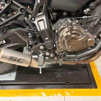 Scarico Sc Project omologato x yamaha MT-07 17/20