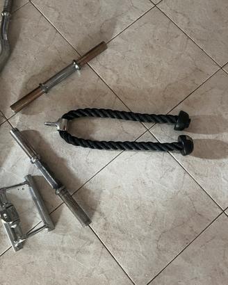 Kit bilancieri e manubri volendo con pesi