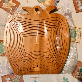 Cestino portafrutta in legno