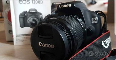 Canon 1200d + obiettivo Canon EF-S 18-55mm