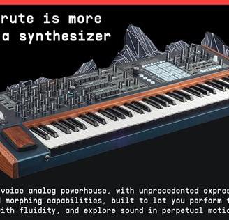 tastiera arturia polybrute 6