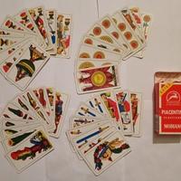carte da briscola vintage usate poco